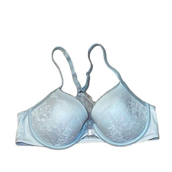 Body by Victoria racer back Demi, light pink, silver grey, white, 34C - Picture 1 of 6